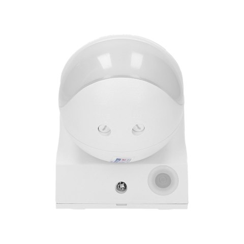 Czujnik ruchu 180st., regulacja pionowa i pozioma, IP44, 1200W, biały Czujnik ruchu 180st., regulacja pionowa i pozioma, IP44, 1200W, biały