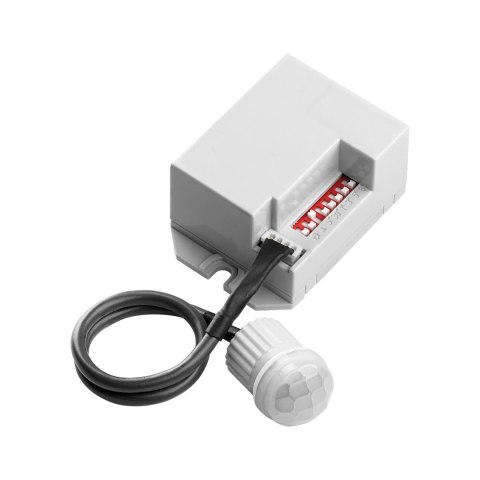 Czujnik ruchu 360st. z zewnętrznym sensorem, IP20, 800W Czujnik ruchu 360st. z zewnętrznym sensorem, IP20, 800W