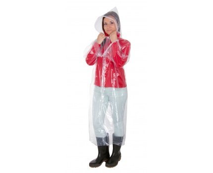 LPPP01U Płaszcz przeciwdeszczowy z kapturem, rozmiar uniwersalny M-XL LPPP01U Płaszcz przeciwdeszczowy z kapturem, rozmiar uniwersalny M-XL