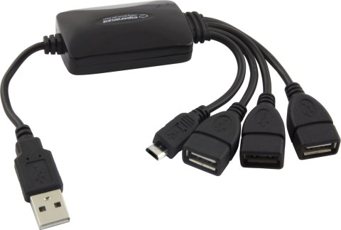 EA158 Hub USB 2.0 3 porty USB + 1 port micro USB Esperanza EA158 Hub USB 2.0 3 porty USB + 1 port micro USB Esperanza