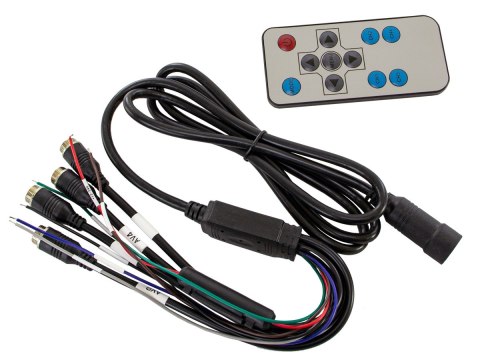 Monitor lcd 10cali z obsługa do 4 kamer 4pin 12v 24v Monitor lcd 10cali z obsługa do 4 kamer 4pin 12v 24v