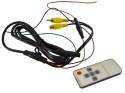 Monitor lcd 7cali w lusterku wstecznym 12v