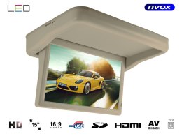 Monitor podwieszany podsufitowy automatycznie opuszczany led hd 15cali hdmi usb sd video-in 24v