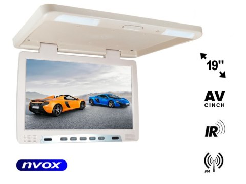 Monitor podwieszany podsufitowy lcd 19cali cali led fm ir vga