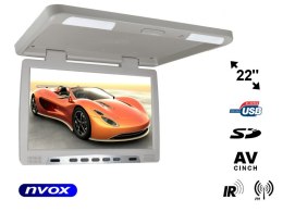 Monitor podwieszany podsufitowy lcd 22cali cale led usb sd ir fm