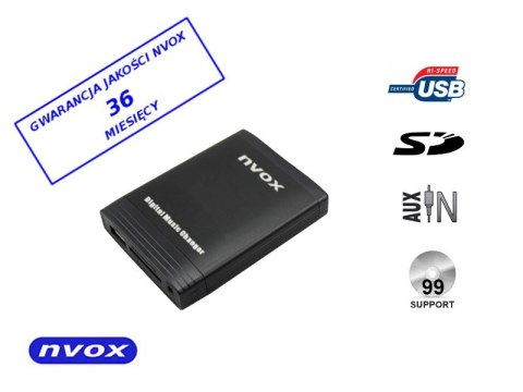 Zmieniarka cyfrowa emulator mp3 usb sd toyota citroen peugeot